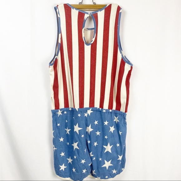 Junk Food
Woman’s American flag Romper Shorts  XL - Picture 2 of 8